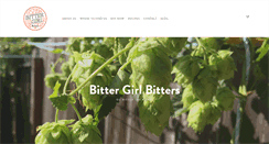Desktop Screenshot of bittergirlbitters.com
