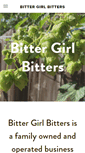 Mobile Screenshot of bittergirlbitters.com